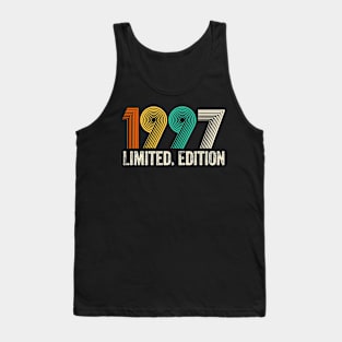 Vintage 1997 Birthday Retro 1997 For Men Women born in 1997 Tank Top